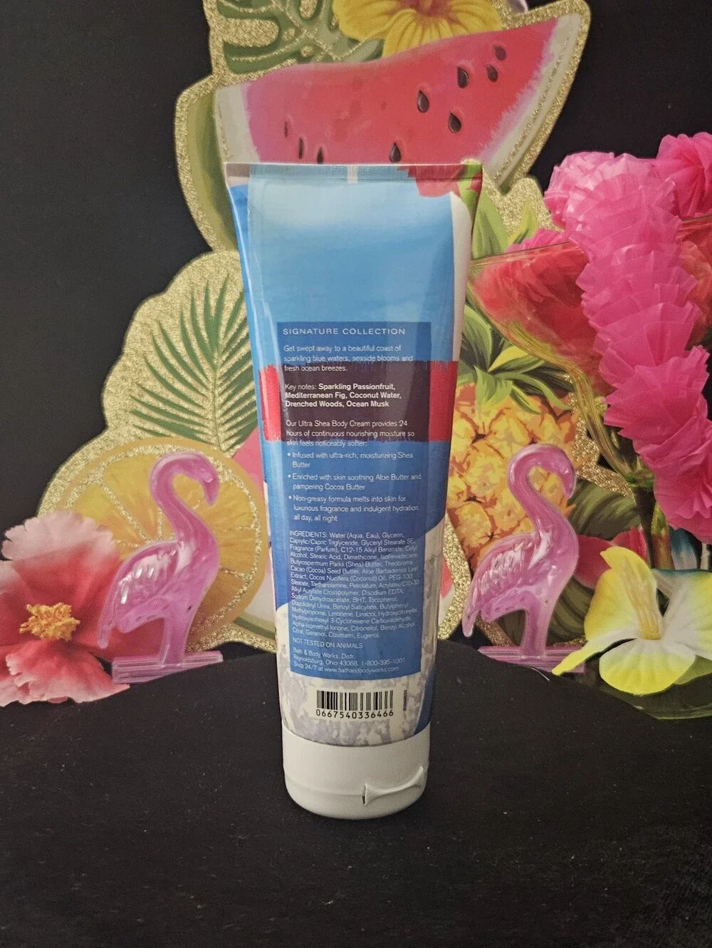 NWT Bath & Body Works Mediterranean Blue Waters 2-piece Set - Blue, White